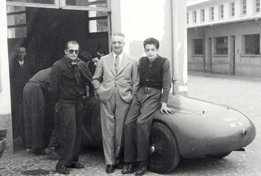 Enzo et Dino Ferrari 1947