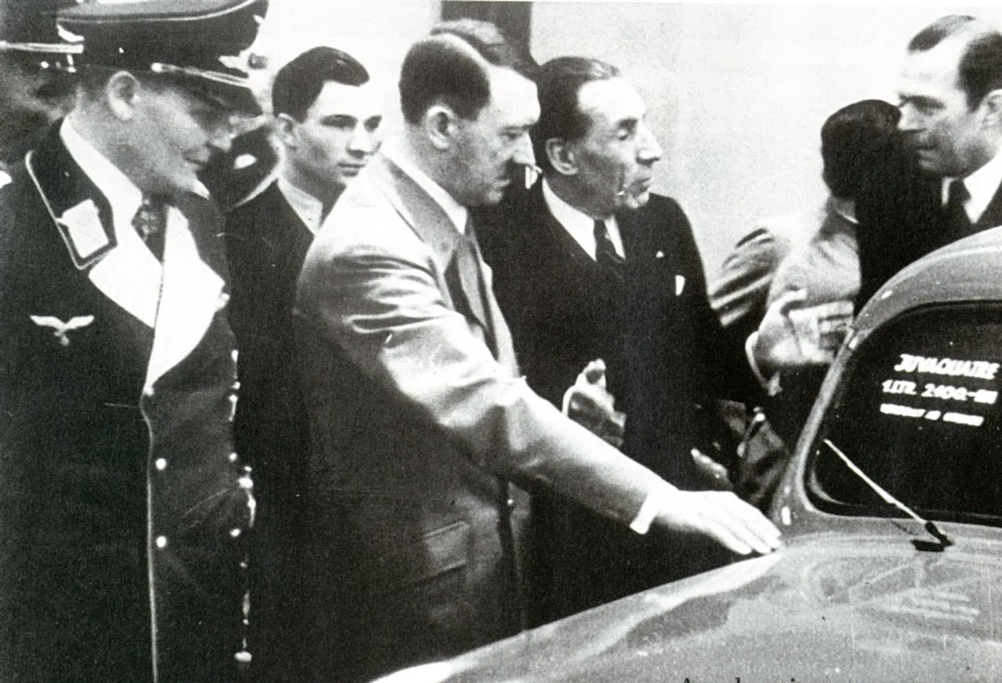 Hermann Göring, Adolf Hitler et Louis Renault - Berlin 1939