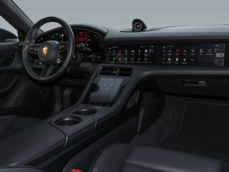 Porsche Taycan Turbo =Black Pack= Sport Chrono/Panorama Гаранция Image 9