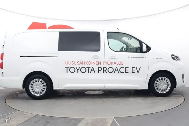 Toyota Proace L2 75 kWh 5-ovinen - Teknologiapaketti / Täysvanerointi / ALV 24% / LED-lisäkaukovalo Image 6
